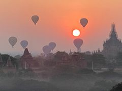 -蒲甘热气球