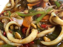 爆炒鱿鱼-阿杰臻选海鲜饭店(普陀山店)