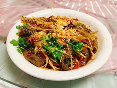 特色捞爽鲮鱼皮-暨南大学（石牌校区）明湖楼