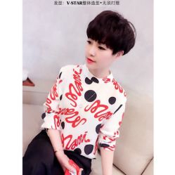 免打理精灵气质短发-V-STAR威斯达•高级私人定制
