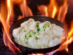 鲜肉煎饺-无名氏宵夜小摊(祝家三姐妹馄饨店)