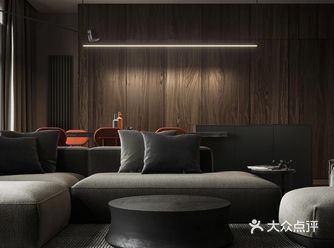 今日分享 原木灰+南瓜橙，74m²演绎大宅格调