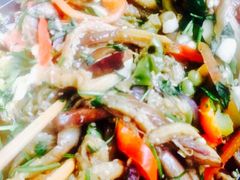 凉茄子烧大辣椒-龙翔小猪脚(龙头街店)