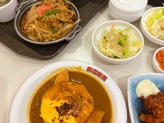 咖喱鸡块饭-大食代美食广场(上海中心店)