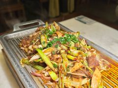 葱椒爆牛肉-绿茶餐厅(千岛湖银泰城店)