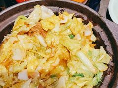 干锅手撕卷心菜-北平盛世·新京菜·北京烤鸭(劲松·双井店)