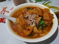 肉丝皮肚面-老太皮肚面