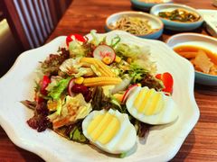 -明洞阿姨·韩式酱蟹烤肉·创意料理(三元桥店)