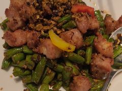 榄菜四季豆炒鸡脆骨-汤城小厨•粤菜•靓汤(金融街店)