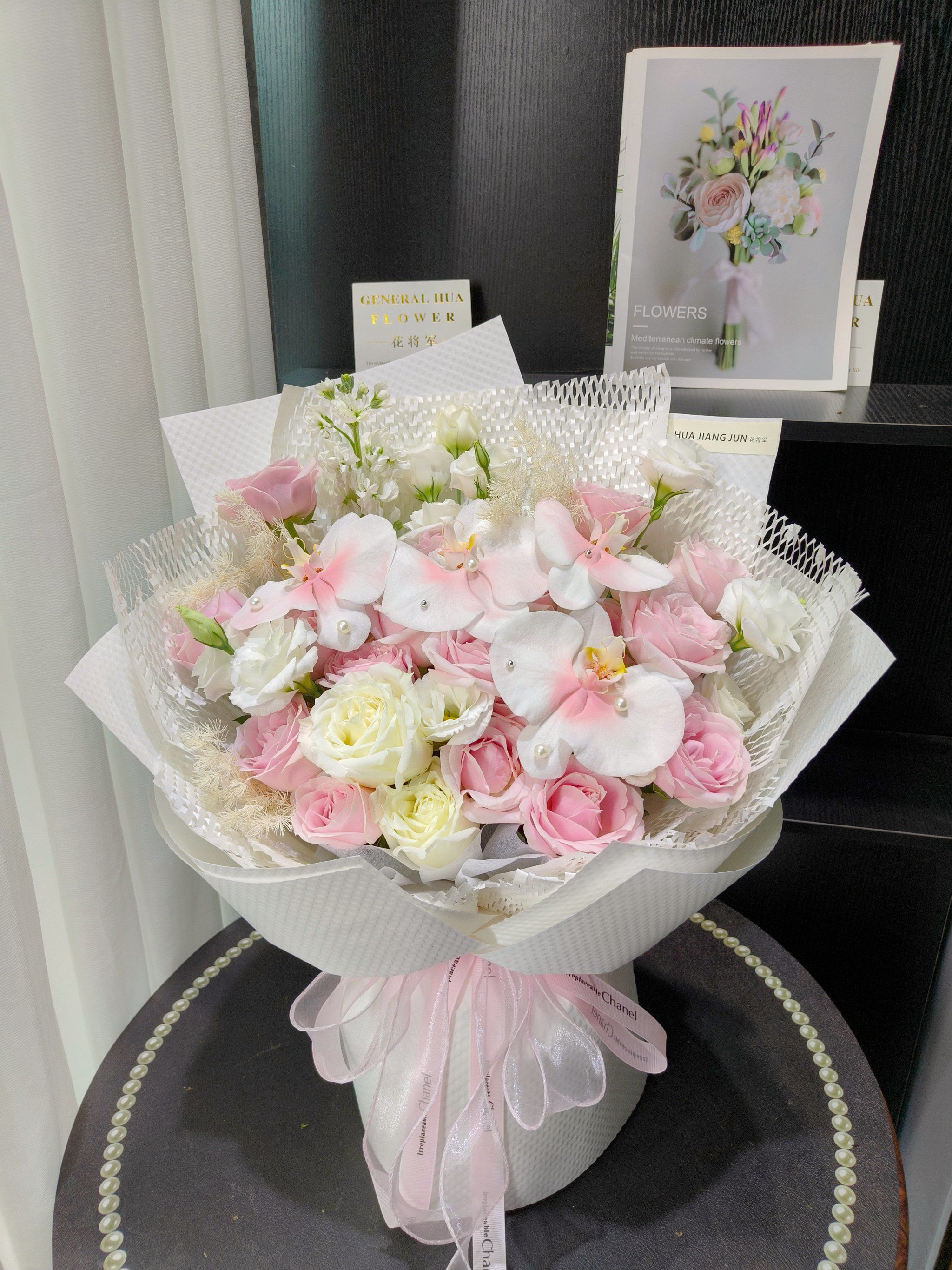 柔和粉色～花束心情