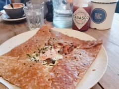 巴黎火腿鸡蛋芝士蘑菇可丽饼-RAC BAR(安福路店)