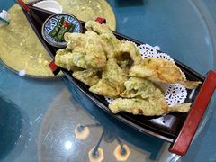 苔菜小黄花-君霖海鲜私房菜(春柳店)