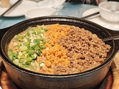 石锅海胆豆腐-大连湾旭日·家宴·海肠捞饭(马栏广场店)