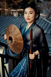 -后宫·古装汉服京剧儿童亲子全家福摄影