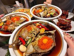 -草家酱蟹炭火烤肉店(珲春南路一店)