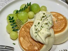 网纹蜜瓜舒芙蕾松饼-娜娜家•Nana's restaurant(国金汇店)