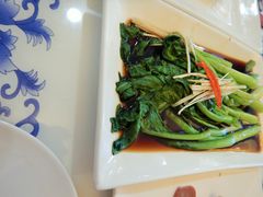 白灼青菜-东方饺子王臻味餐厅(新嘉坡城店)