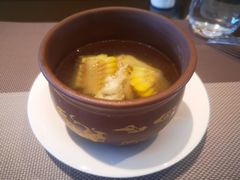 玉米煲鸡汤-美食汇·海鲜自助西餐厅·江门富力万达嘉华酒店