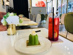 抹茶伯爵先生-朱迪小铺.半糖奶油蛋糕(海汇港店)