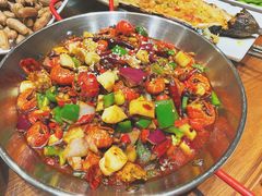 炒虾尾小份-小杨烤肉·陕西烧烤·陕西地方菜(东新街【永兴坊】店)