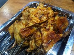 烤板筋-韩马老王烧烤(西二路店)