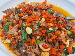 碎红椒炒肉-笨罗卜浏阳菜馆(高桥永祥店)