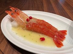 椴树雪蜜腌大虾-喜鼎海胆水饺(东港店)
