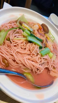 莆田餐厅putien(陆家嘴中心店)-"「福建红菇海鲜卤面」端上来我心里