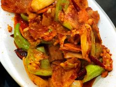 辣炒鸭肉-子莲脊骨汤(连红小区店)