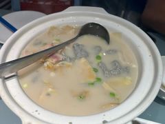 咸肉炖卤水黑豆腐-小大董·烤鸭(观景餐厅·南京西路店)