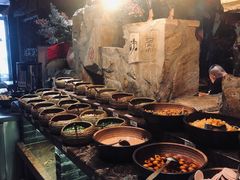 自助调料区-老牌坊云南鱼豆花火锅(嵩山店)