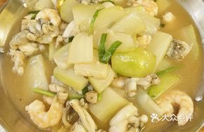 Bitter Melon Stewed Frog with Sweet Shrimp