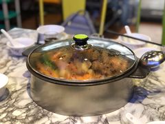海陆空-蜀八婆鲍鱼鸡虾煲虾(东方广场店)