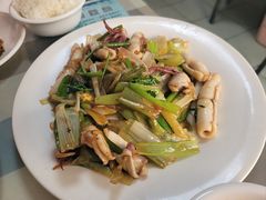 葱炒笔管-华春餐馆(鱼山路店)