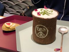 玫瑰奶盖茶-茶是一枝花泡茶店