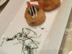鲜虾小点（名字忘了）-8餐厅(新葡京酒店)