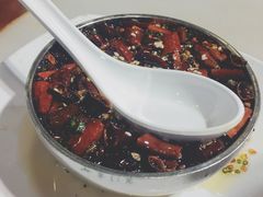 现炸辣椒油-阳坊胜利涮羊肉(禧乐汇店)