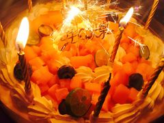 榴莲芒果双拼千层蛋糕-艾加柒克蛋糕茶歇甜品台(春熙路店)