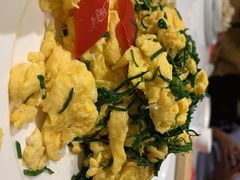 沙葱炒鸡蛋-宁夏国强手抓羊肉·清真菜(未央路凤三店)