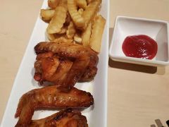 酥皮焗鸡翅-避风塘(金山万达店)