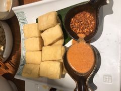 黄金爆浆豆腐-云海肴·汽锅鸡·云南菜(广安门天虹店)