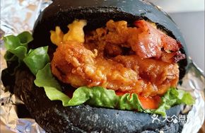 Double Chicken Leg Burger (American Fried Chicken Burger)