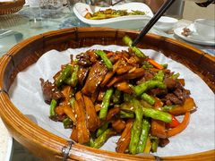 杏鲍鱼菇炒牛肉-米庄·原味私房菜(骏壹万邦店)
