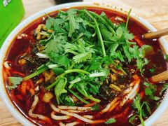 牛肉拉面加雪菜肉丝-518牛肉拉面馆(包河花园店)