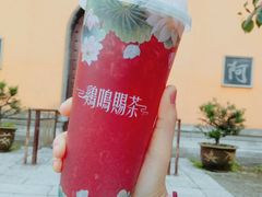 草莓茶·天女花-鸡鸣赐茶(鸡鸣寺路店)
