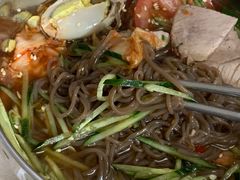 -吉林延边牛肉汤饭，大冷面