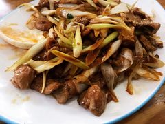 葱爆羊肉-西北朗益和穆斯林餐厅
