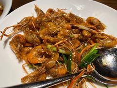 油爆丹江活青虾-清水亭湖北菜(大屯DT51店)