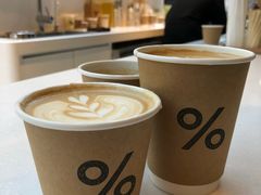 西班牙拿铁-% Arabica阿拉比卡咖啡(武康路店)
