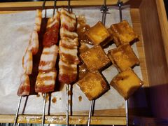 鱼豆腐-黑门烤肉